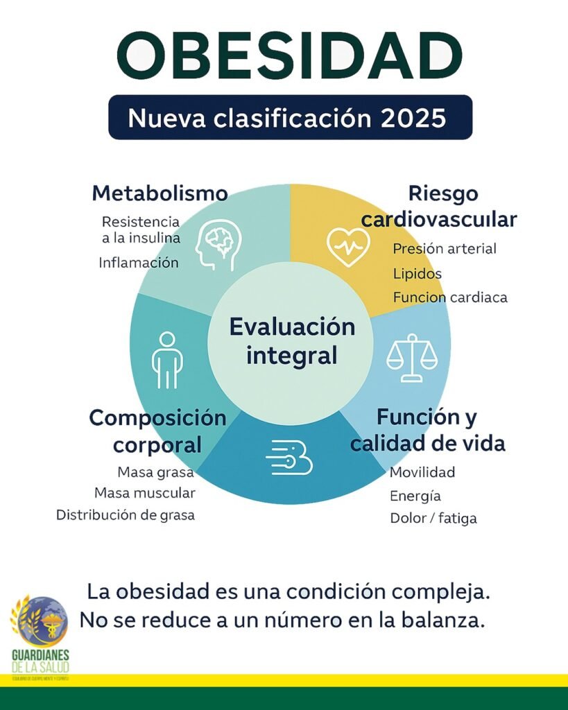 Obesidad: la nueva clasificación 2025 y por qué ya no se trata solo del peso