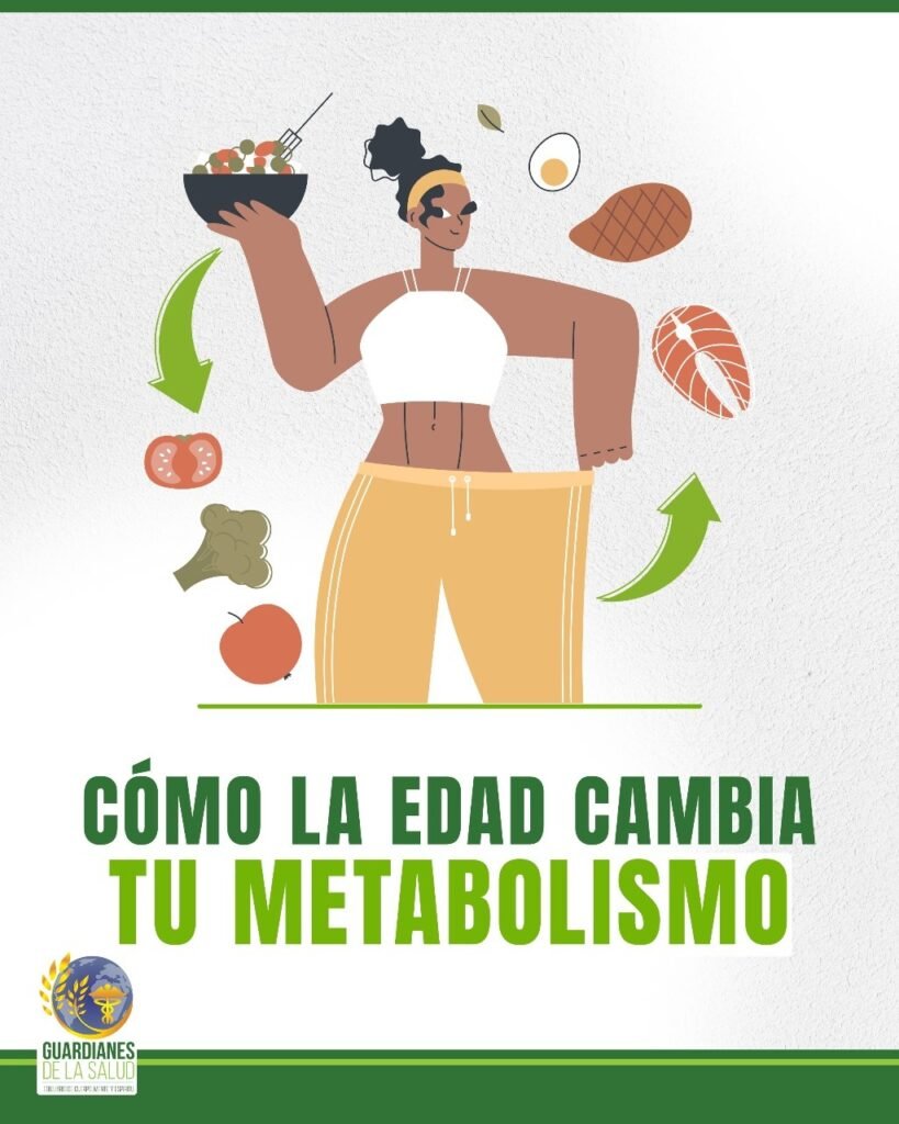 Cómo la edad cambia tu metabolismo y qué puedes hacer para mejorarlo